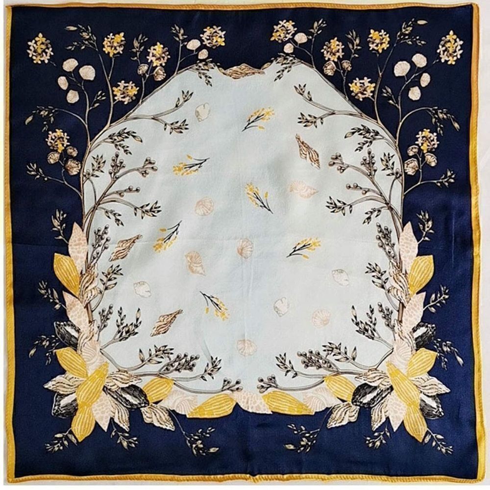 Blue Moon Silky Scarf